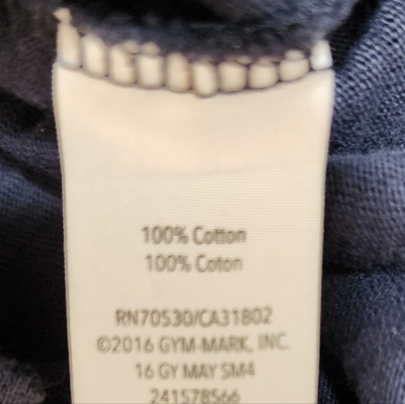 Lot of 2 Gymboree Shirts Plaid Button Down & Navy Polo sz 7/8 BIN G - Picture 9 of 10